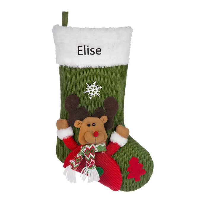 Custom Name Christmas stockings - handmade