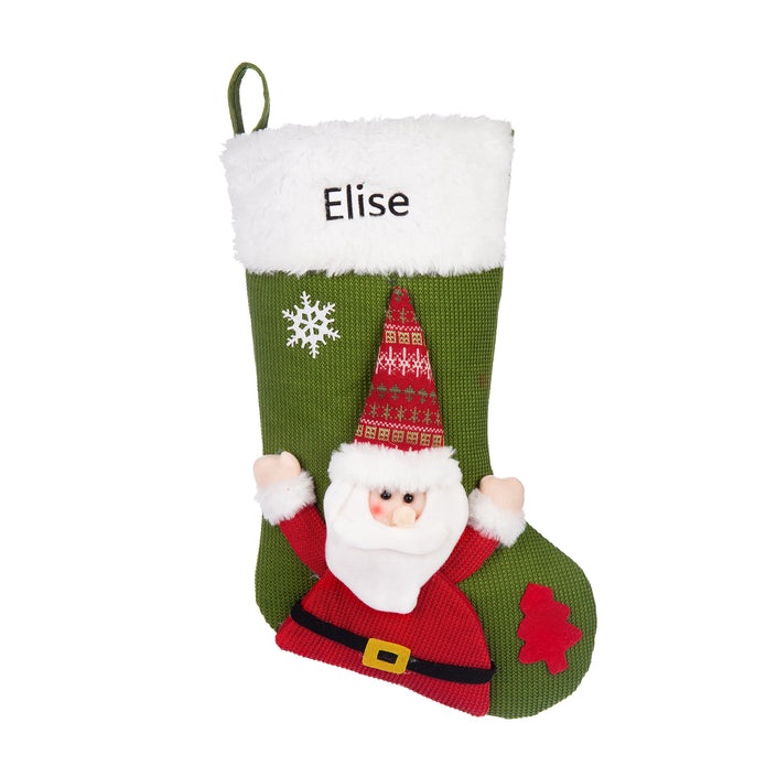 Custom Name Christmas stockings - handmade