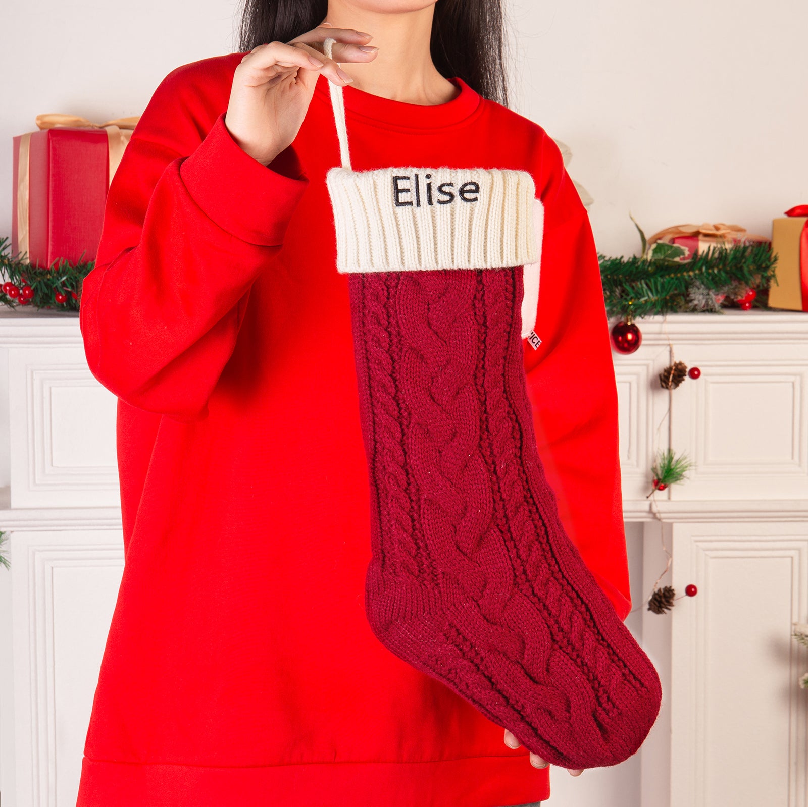 Custom Christmas stockings - handmade