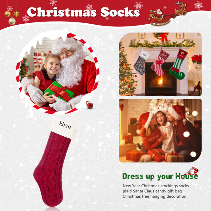 Custom Christmas stockings - handmade