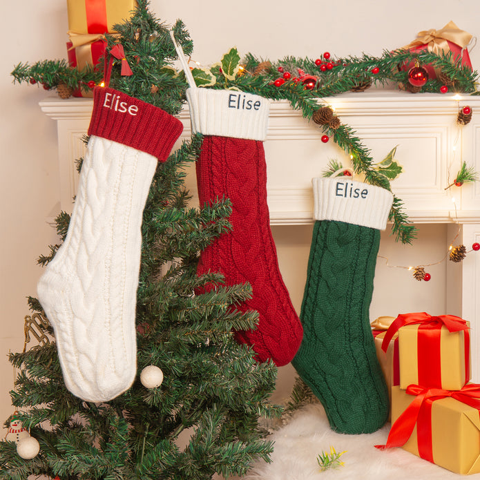 Custom Christmas stockings - handmade