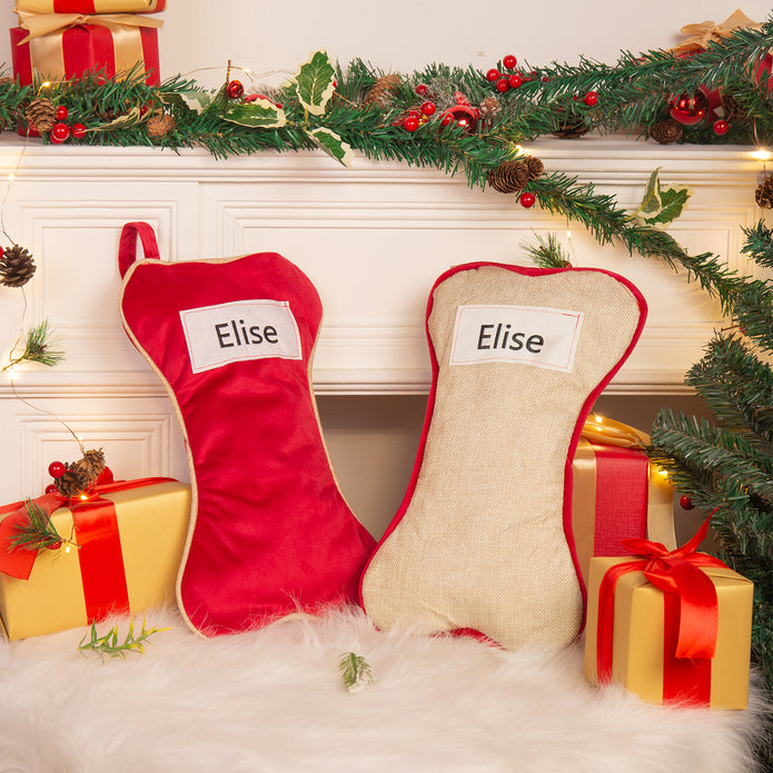 Custom Christmas stockings - handmade