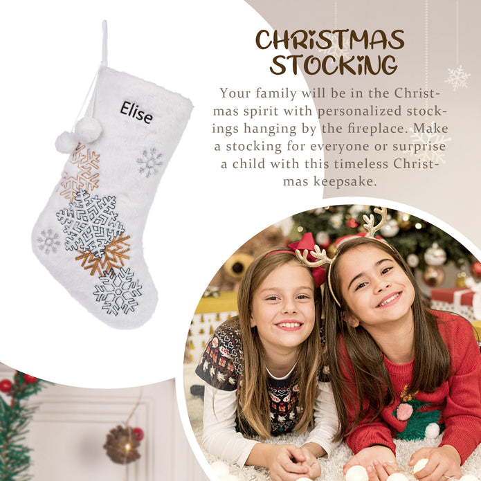 Personalised Christmas Stockings - handmade