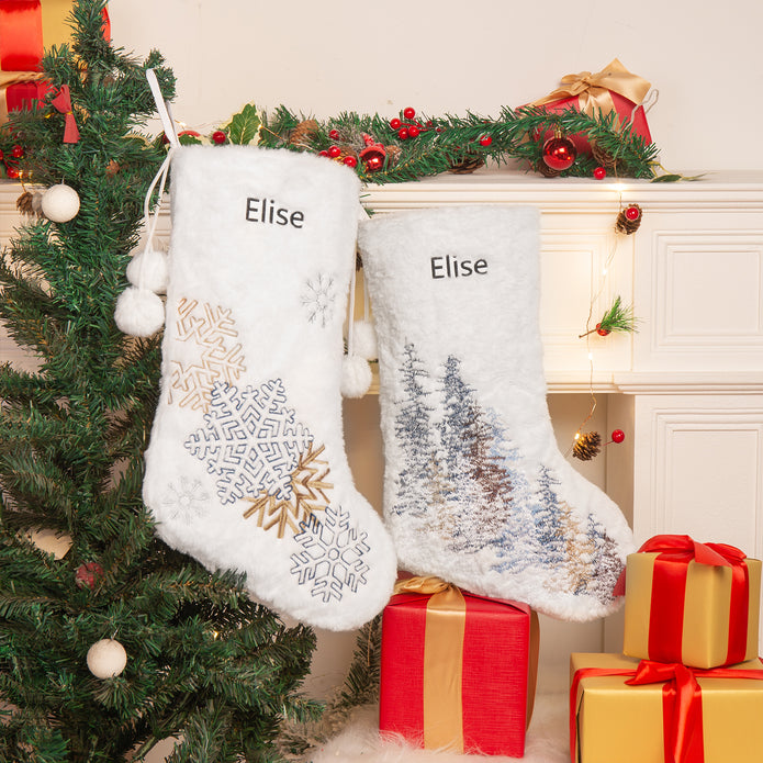 Personalised Christmas Stockings - handmade
