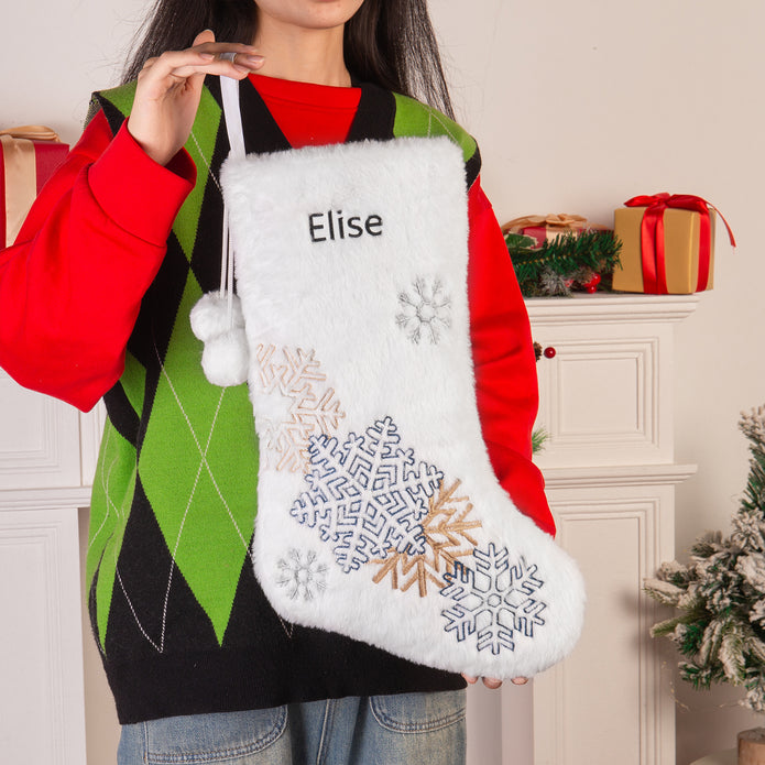 Personalised Christmas Stockings - handmade