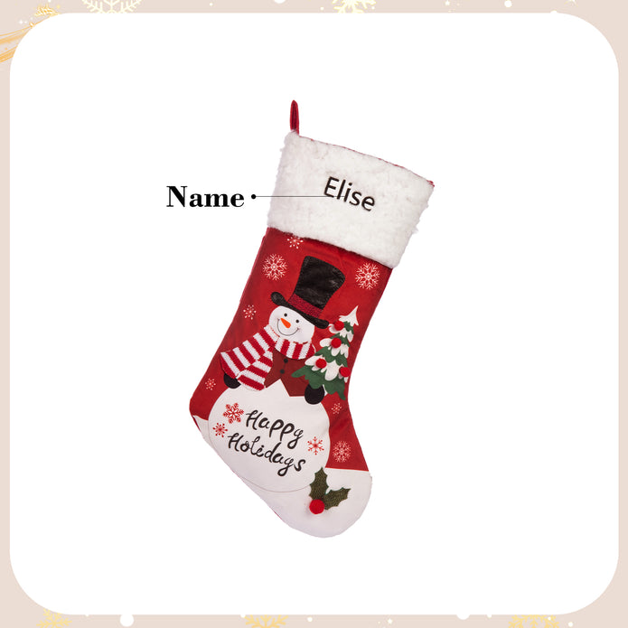 Custom Christmas stockings - handmade