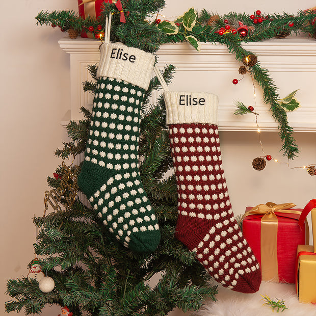 Custom Christmas stockings - handmade
