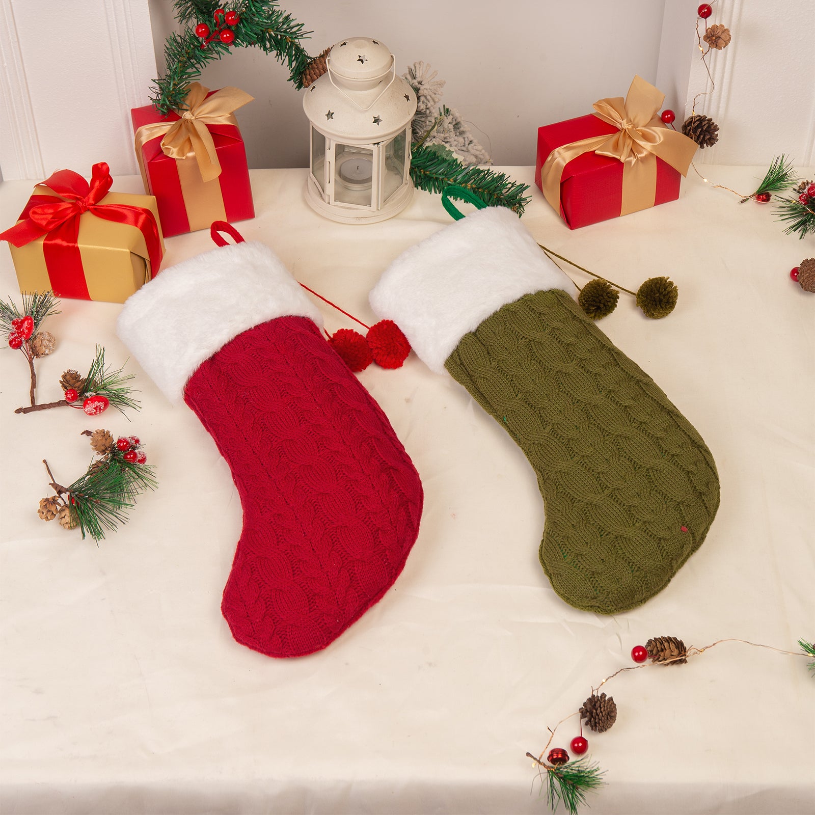 Custom Christmas stockings - handmade