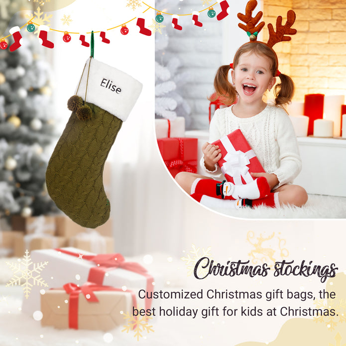 Custom Christmas stockings - handmade