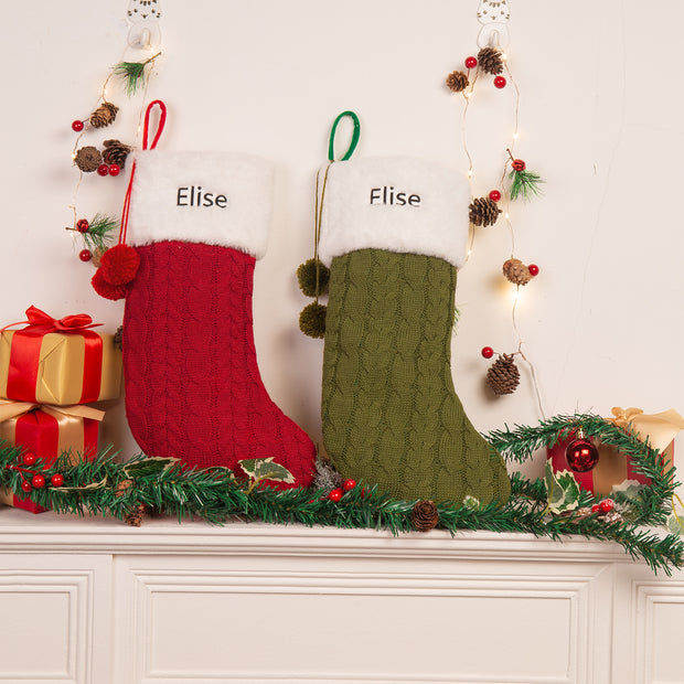 Custom Christmas stockings - handmade