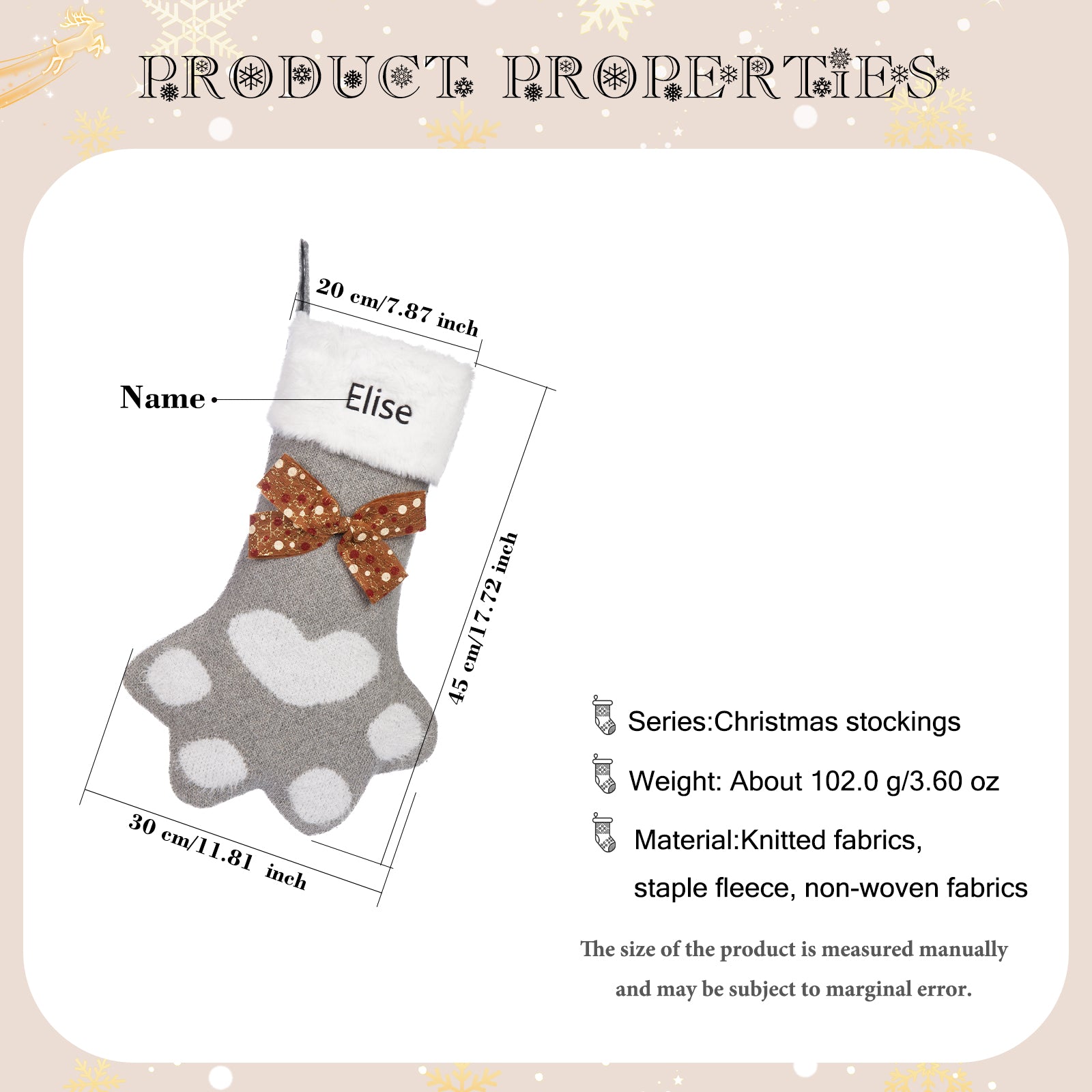 Custom Christmas Pendants - handmade