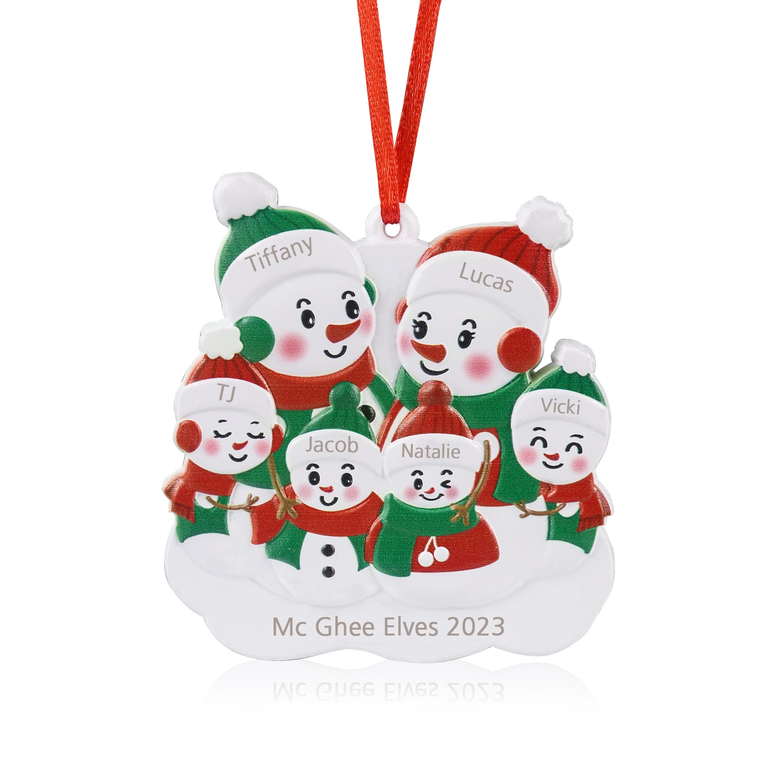 Custom Christmas Pendants - handmade