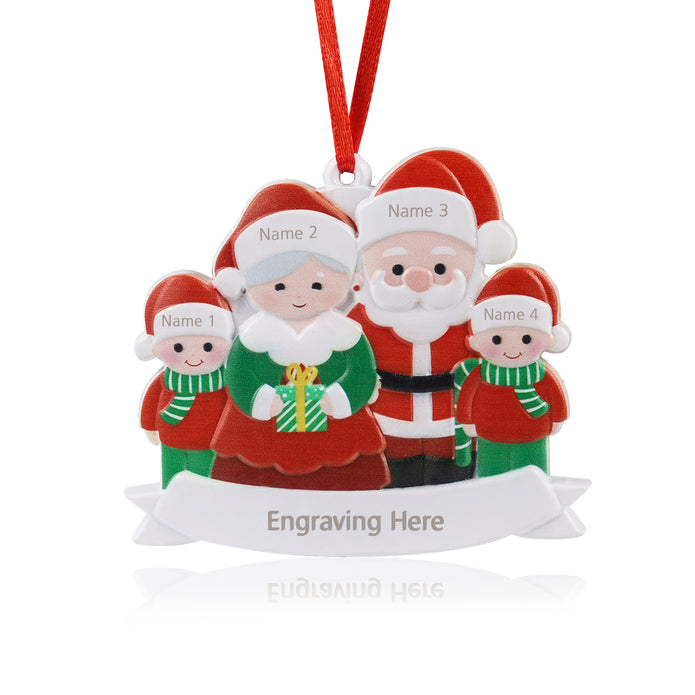 Personalised Christmas Pendants - handmade