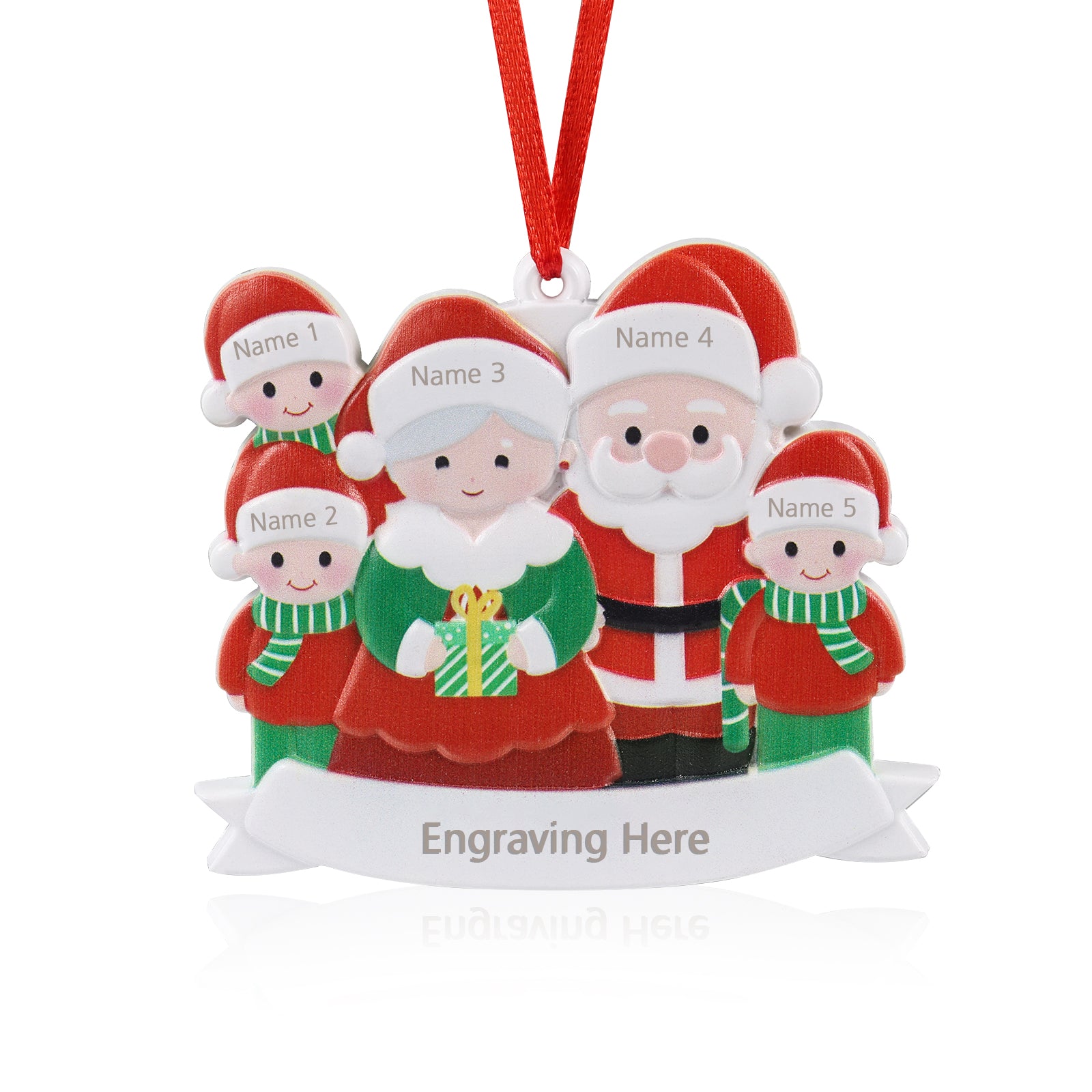 Personalised Christmas Pendants - handmade