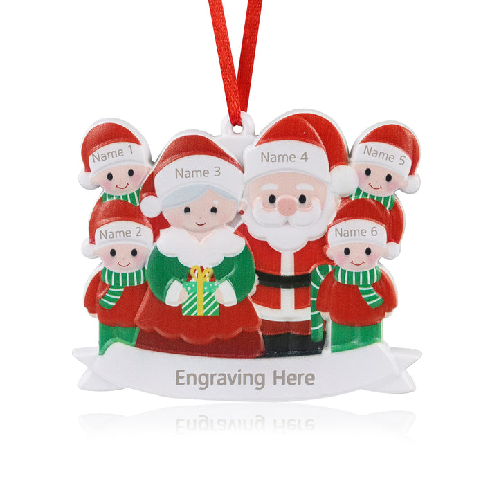 Personalised Christmas Pendants - handmade