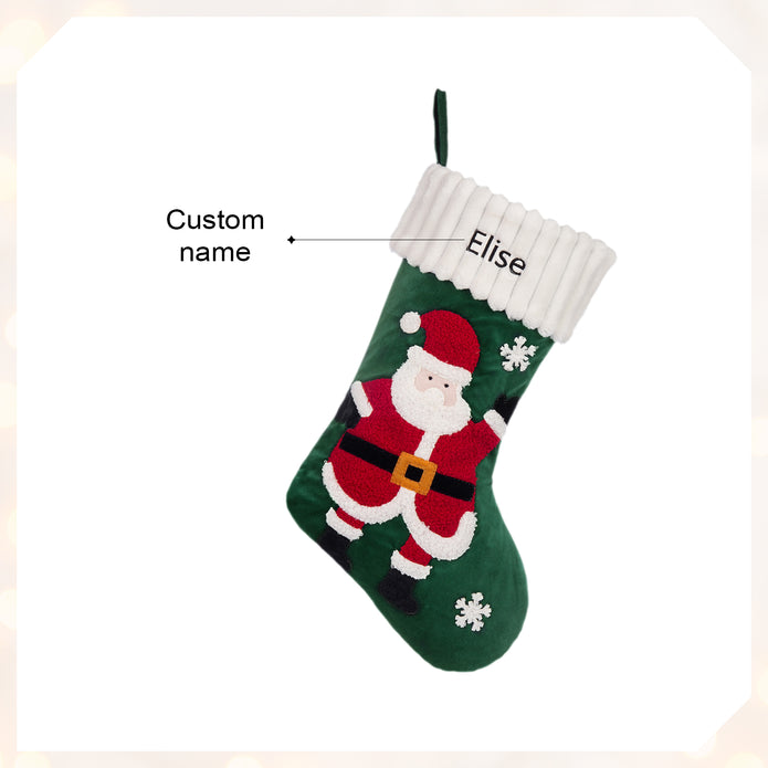 Custom Name Christmas Stockings - handmade