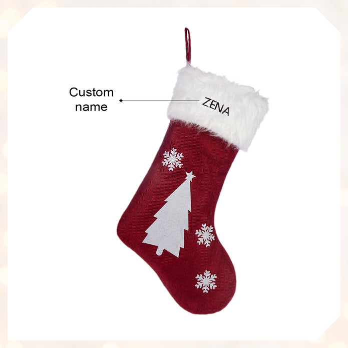 Custom Name Christmas Stockings - handmade