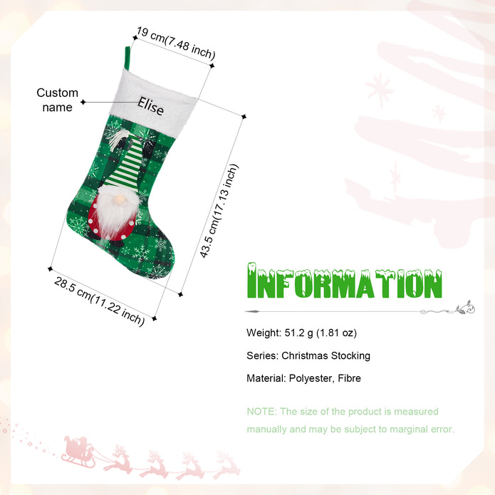 Custom Name Christmas Stockings - handmade