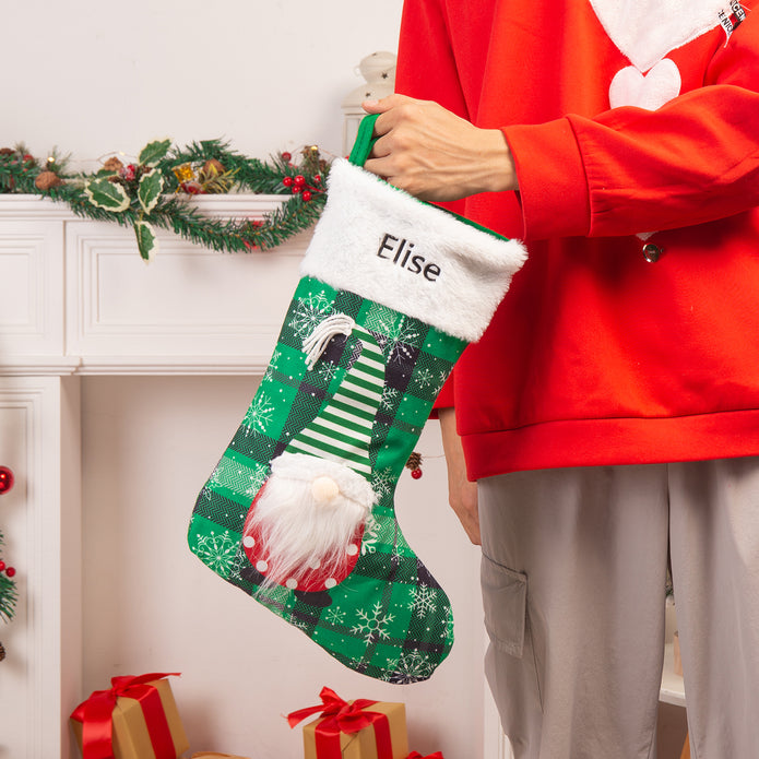 Custom Name Christmas Stockings - handmade