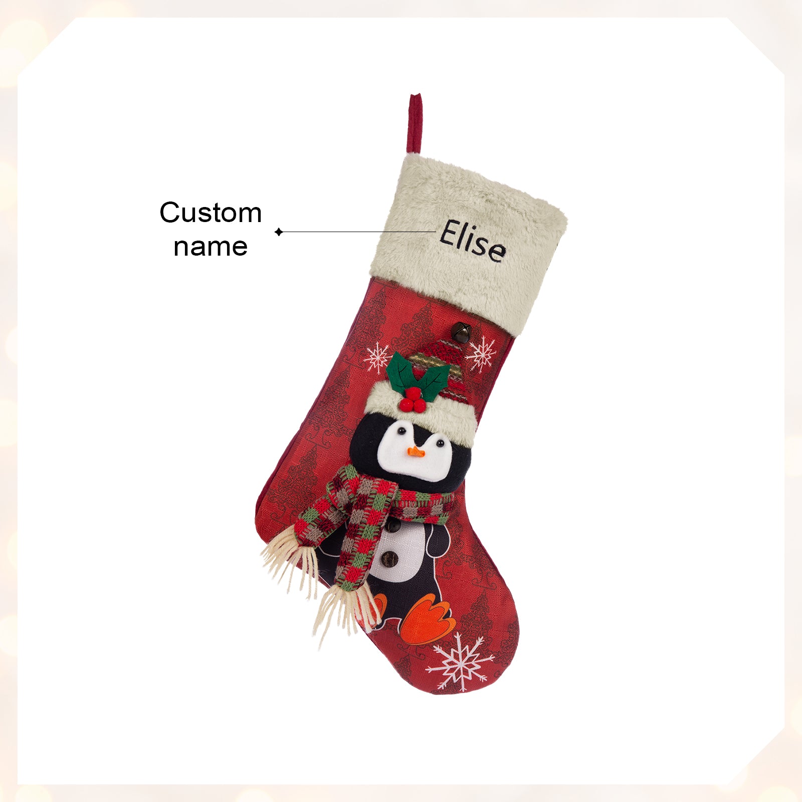Personalised Christmas Stockings - handmade