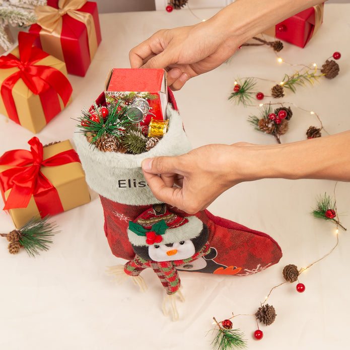 Personalised Christmas Stockings - handmade