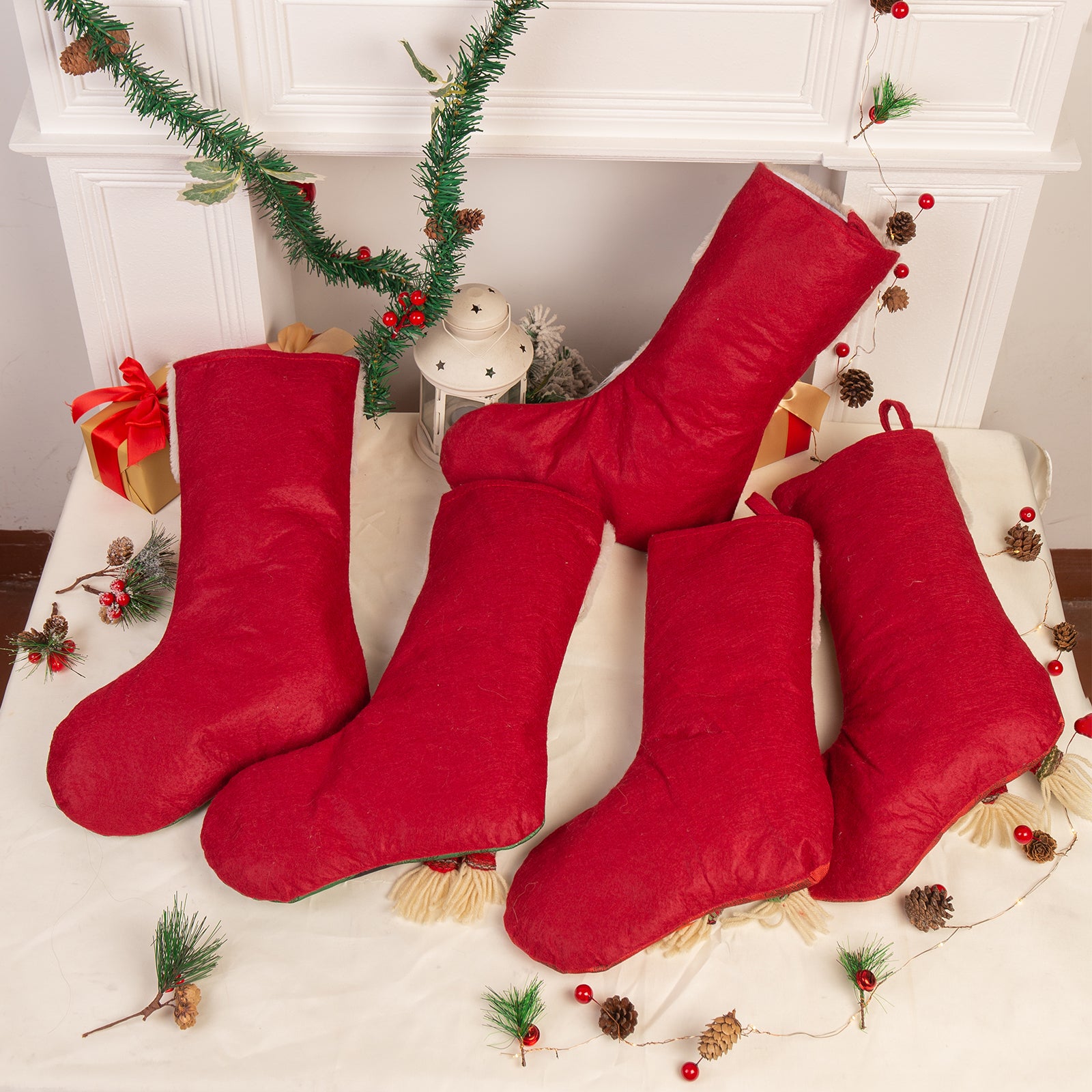 Personalised Christmas Stockings - handmade