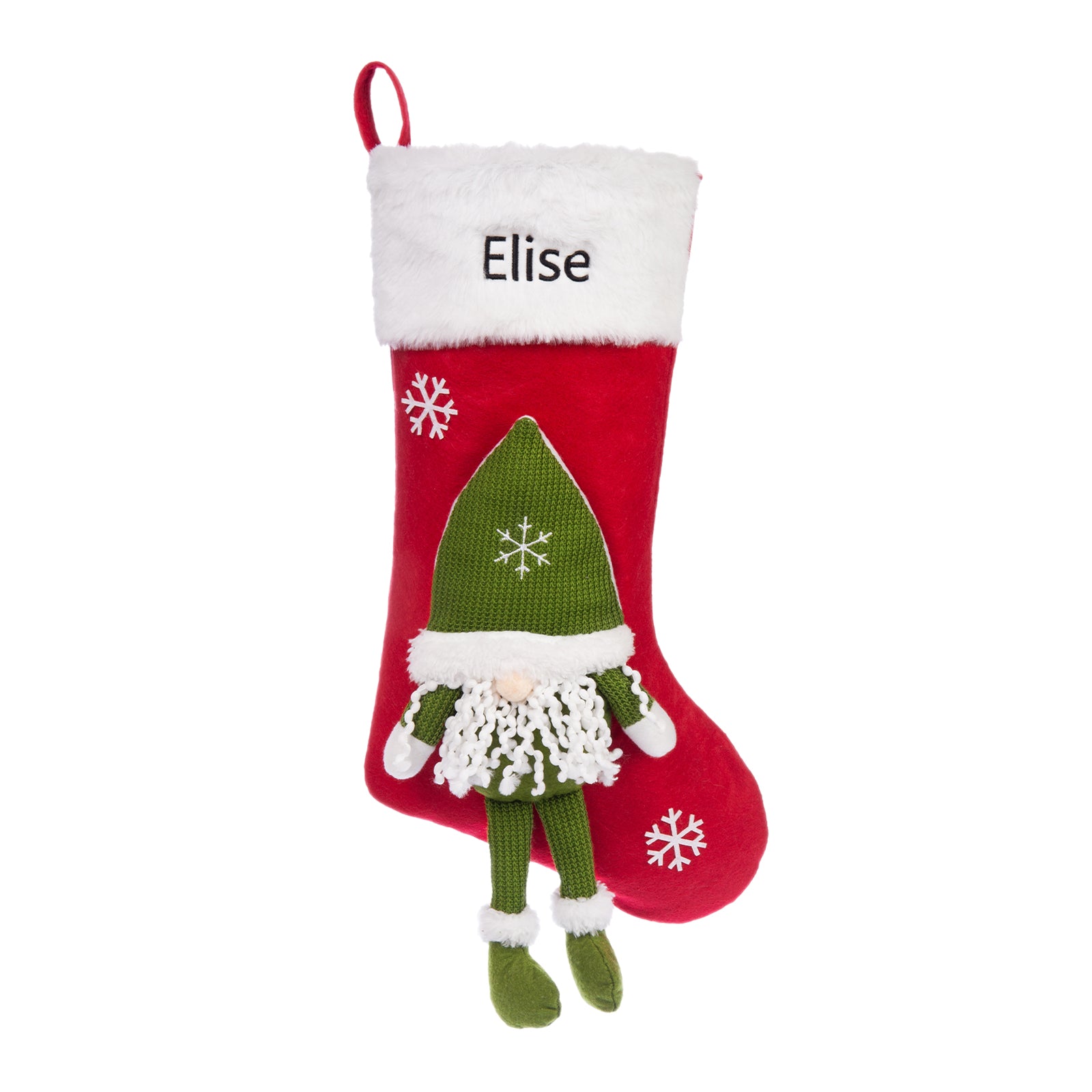 Custom Christmas Name Stockings - handmade