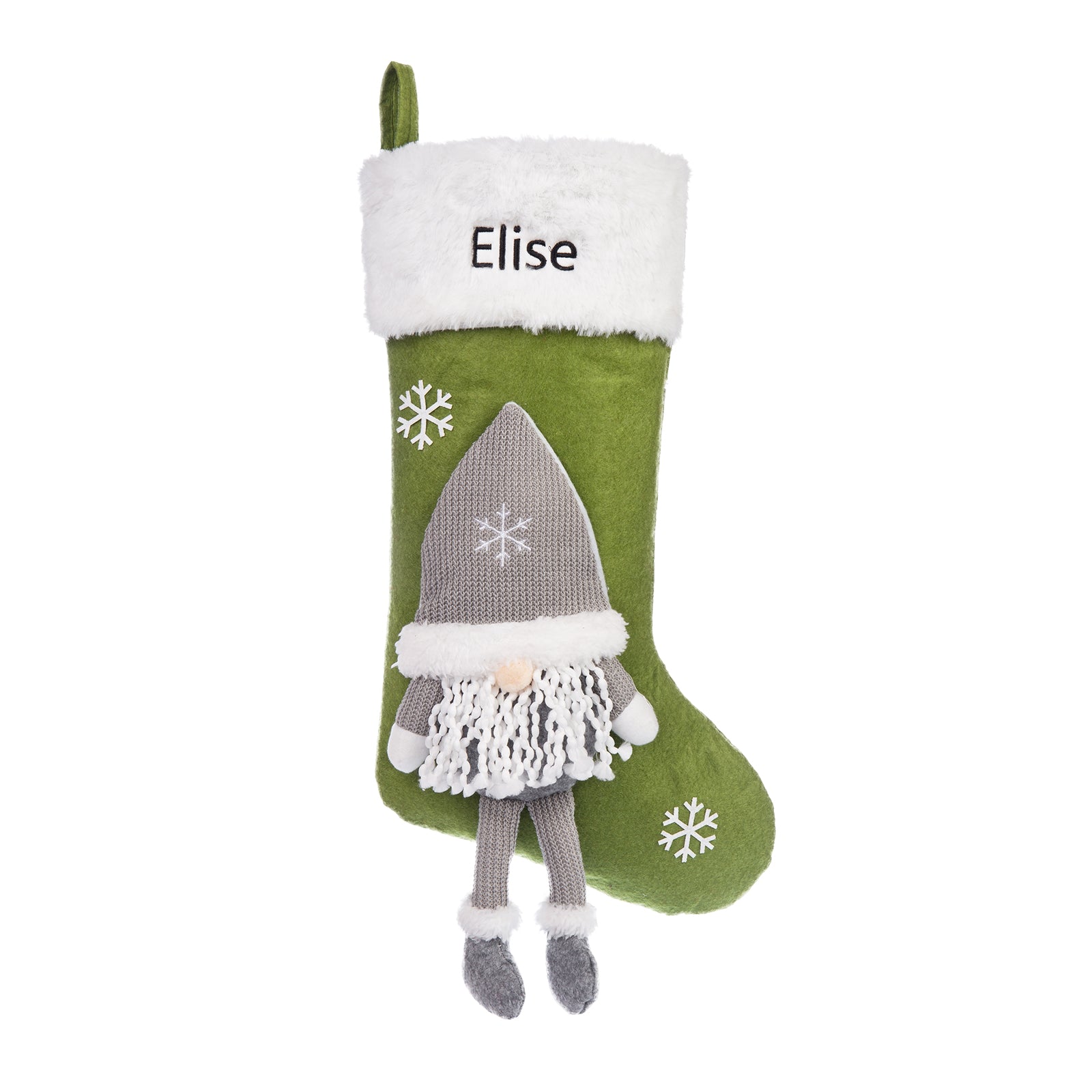 Custom Christmas Name Stockings - handmade