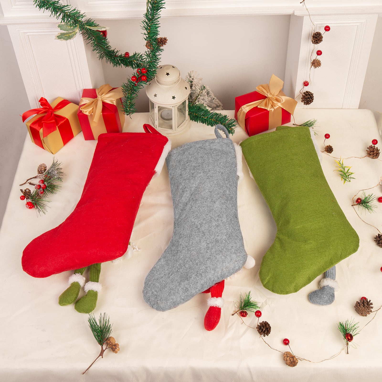 Custom Christmas Name Stockings - handmade