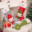 Custom Christmas Name Stockings - handmade