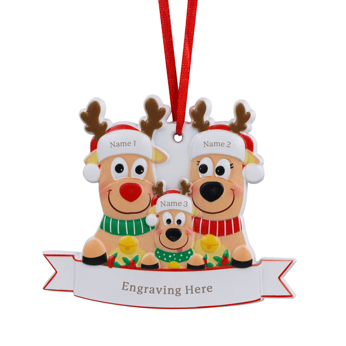 Personalised Christmas Pendant - handmade