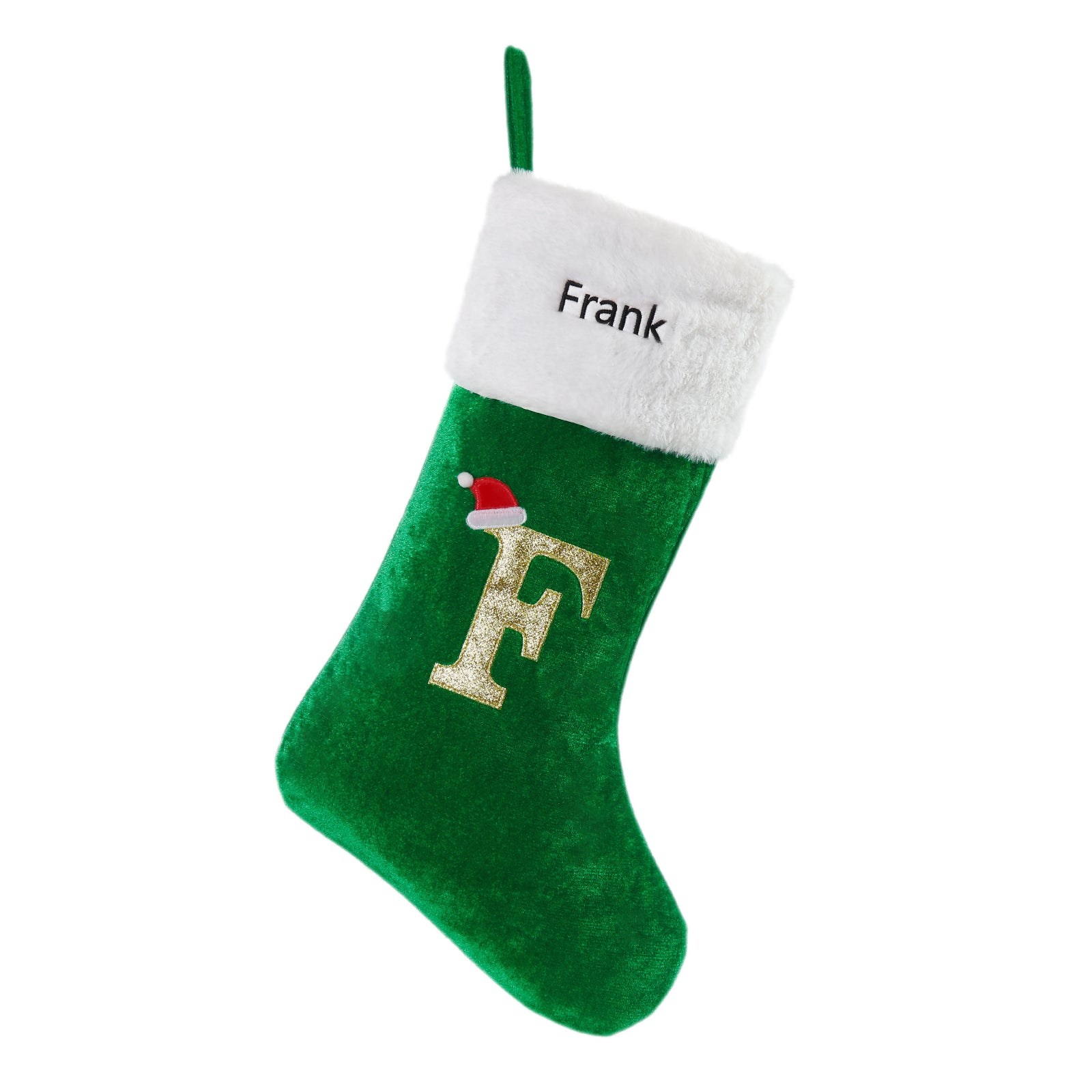 Custom Name Christmas Socks - handmade