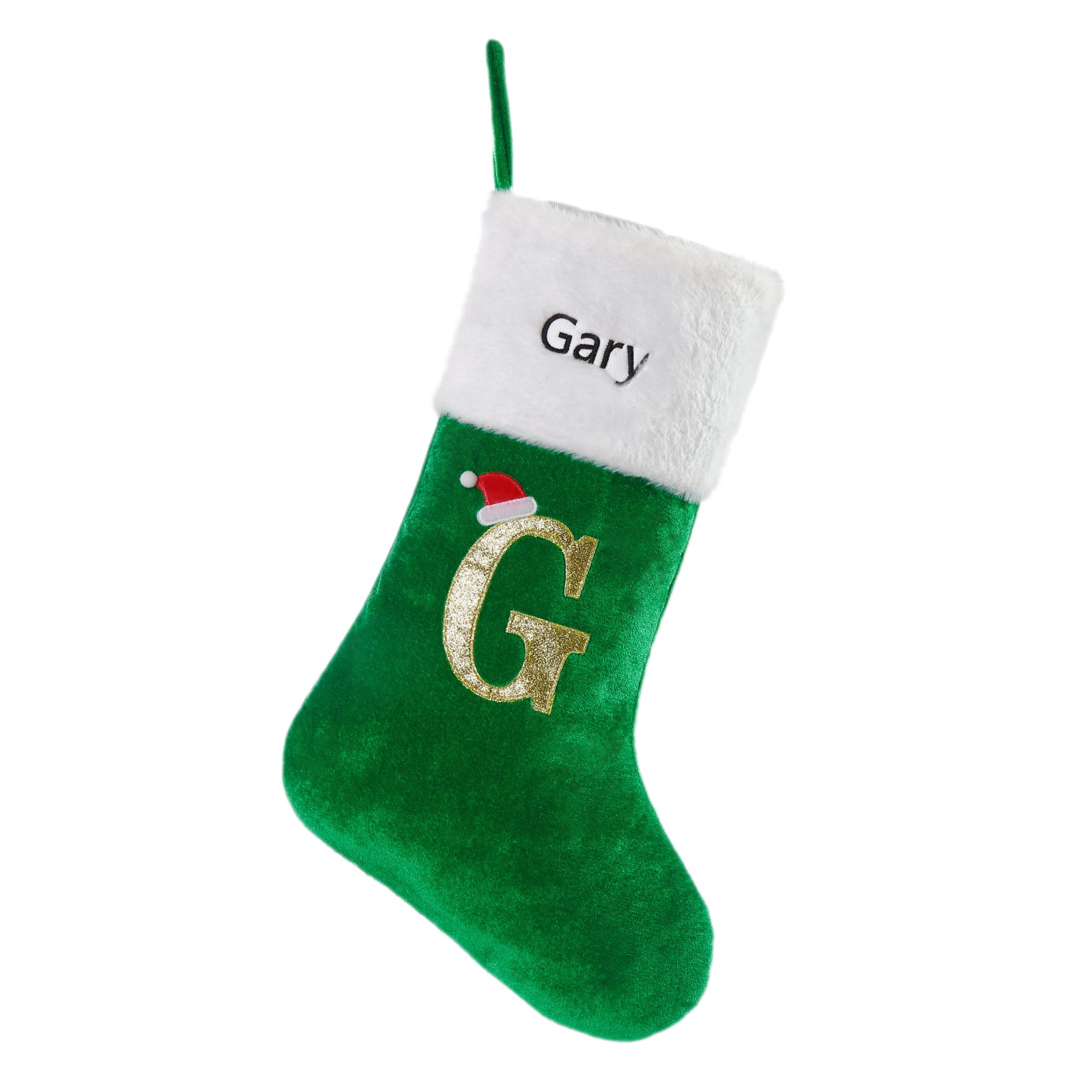 Custom Name Christmas Socks - handmade
