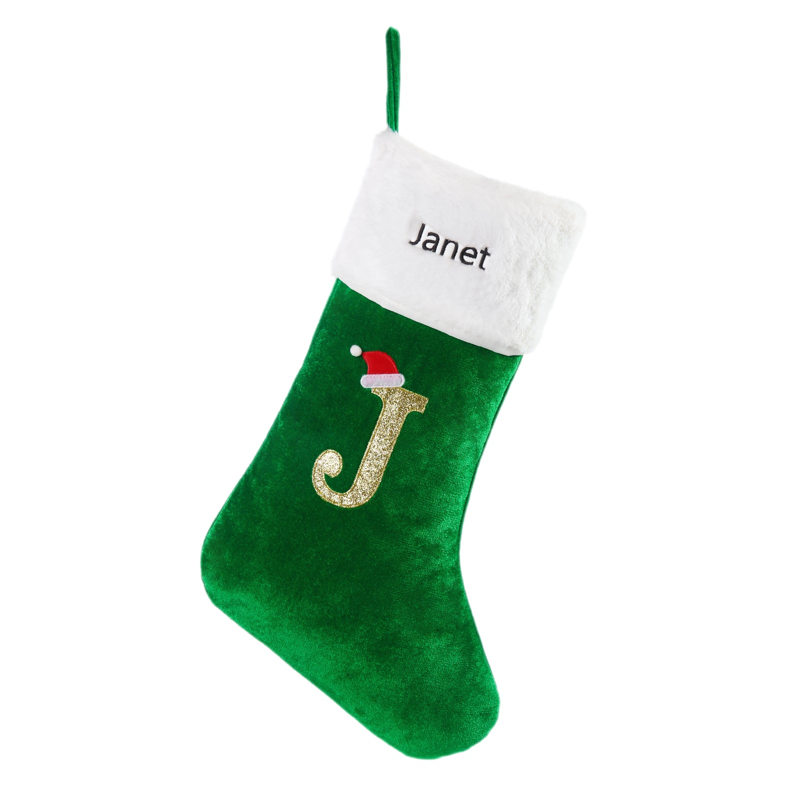 Custom Name Christmas Socks - handmade