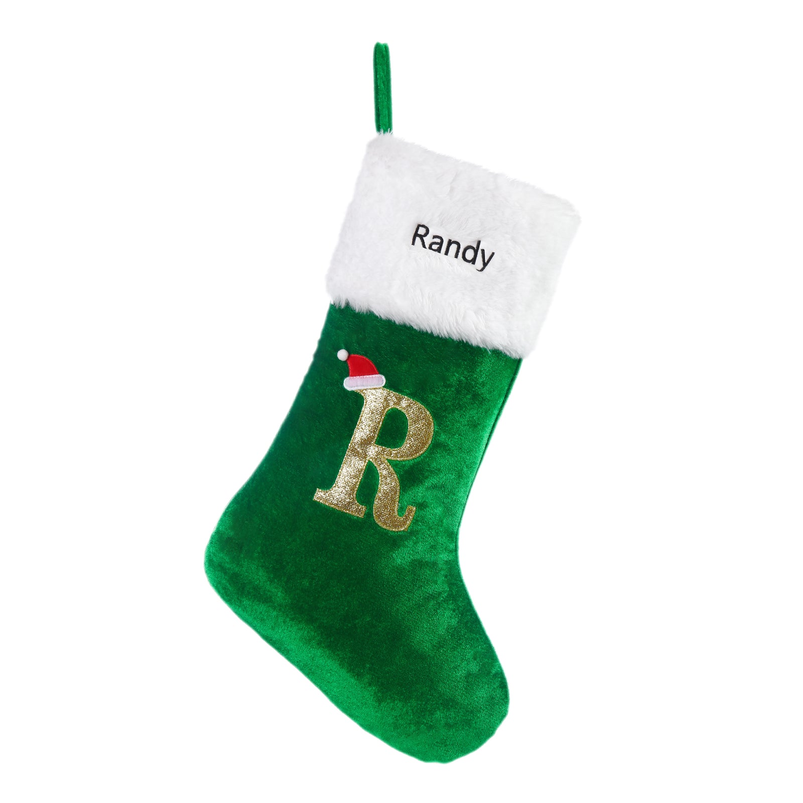 Custom Name Christmas Socks - handmade