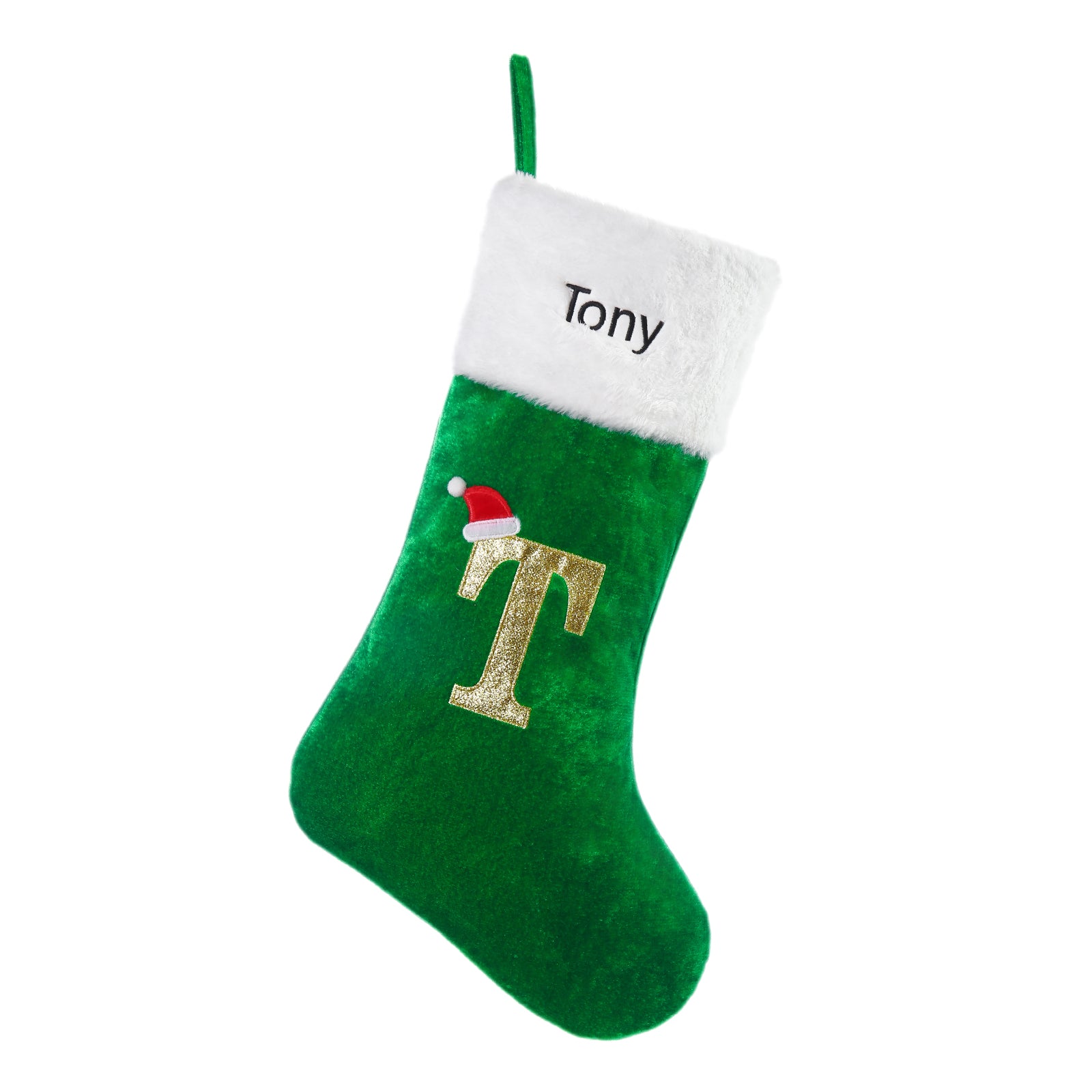 Custom Name Christmas Socks - handmade