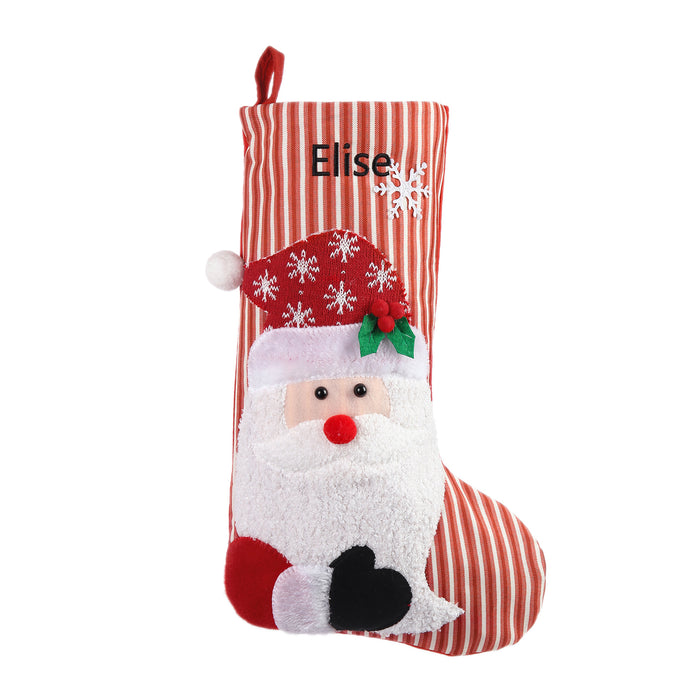 Personalised Christmas Socks - handmade