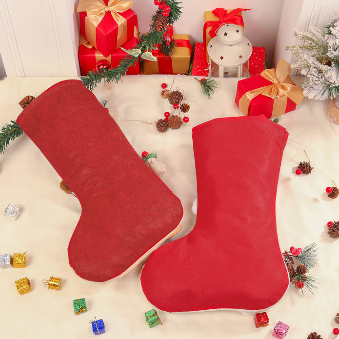 Personalised Snowman Christmas Socks - handmade