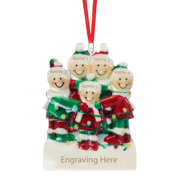 Personalised Christmas Gift Pendants - handmade