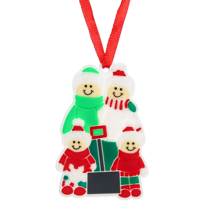 Personalised Christmas Name Pendants - handmade