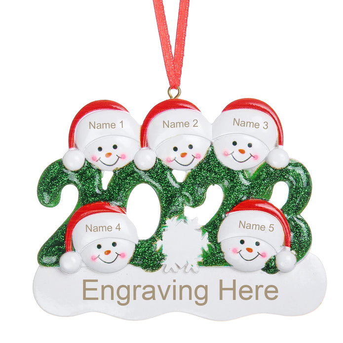Personalised Christmas Ornament - handmade