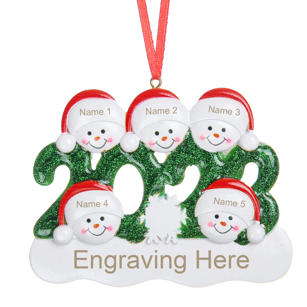 Personalised Christmas Ornament - handmade