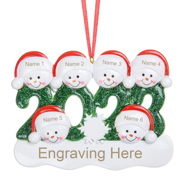 Personalised Christmas Ornament - handmade