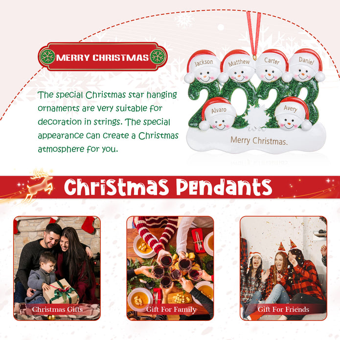 Personalised Christmas Ornament - handmade