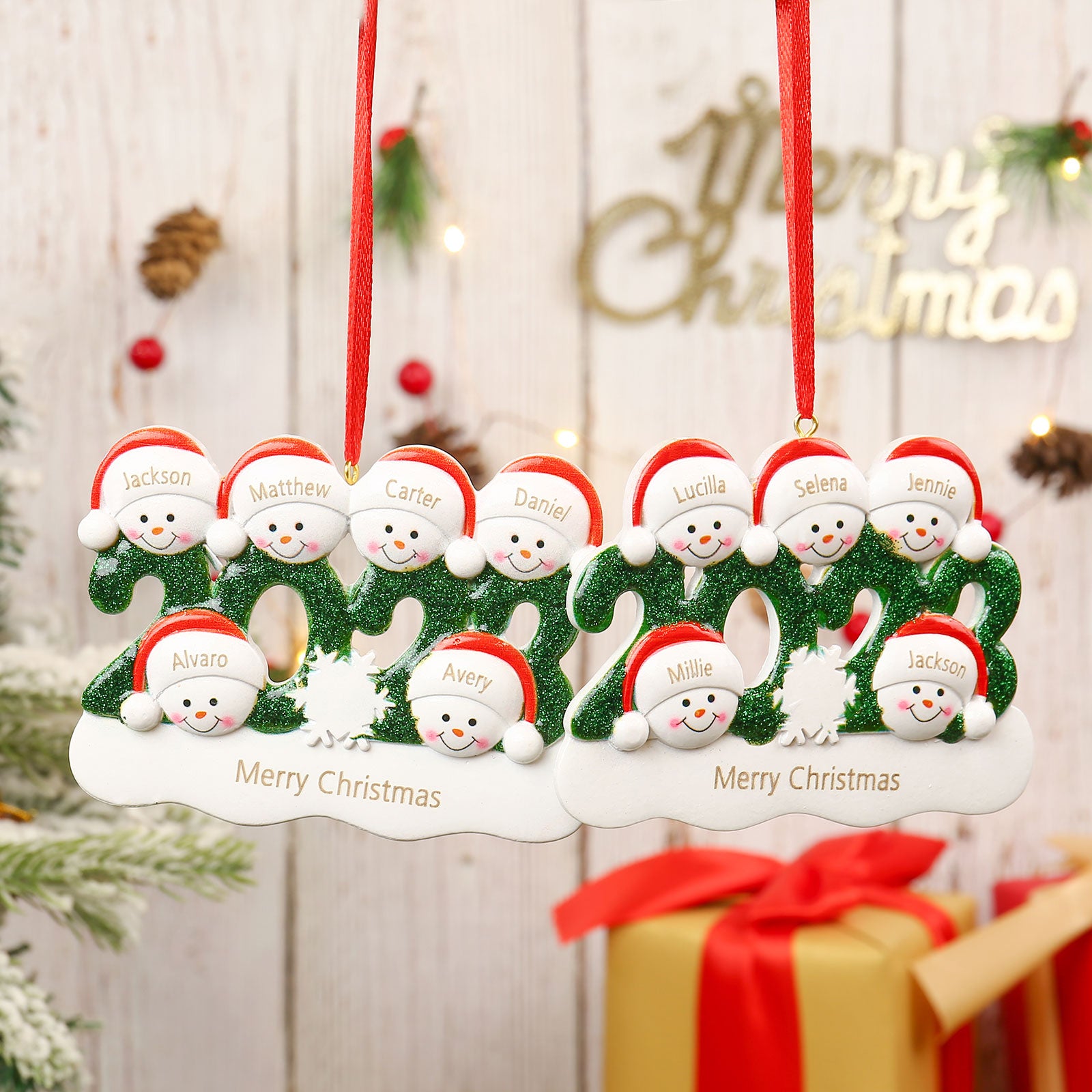 Personalised Christmas Ornament - handmade