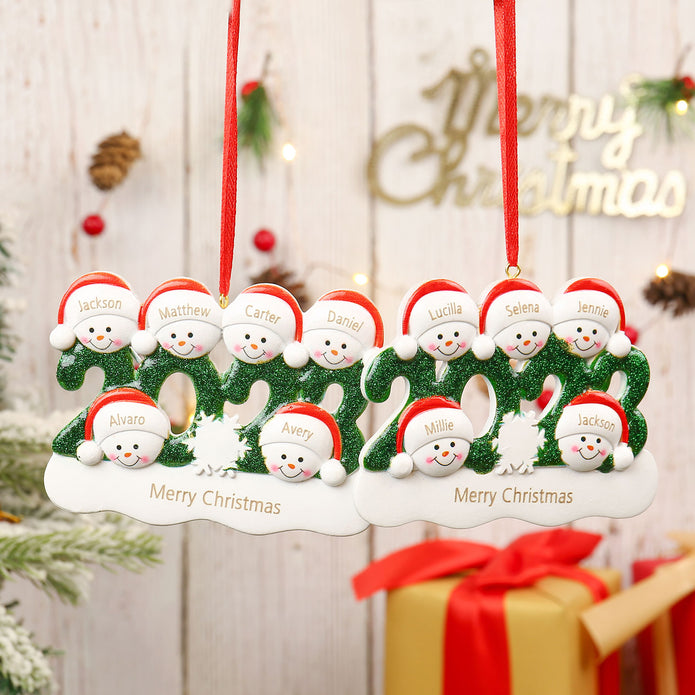 Personalised Christmas Ornament - handmade