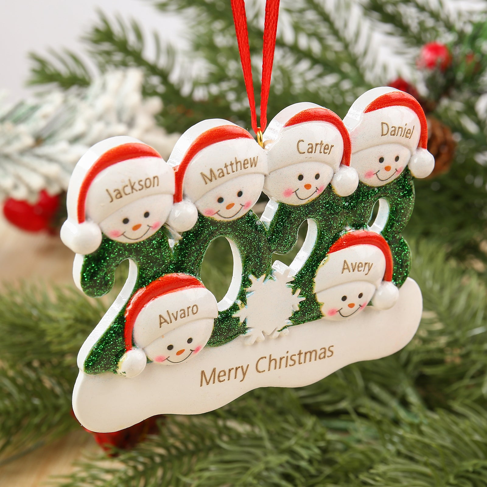 Personalised Christmas Ornament - handmade