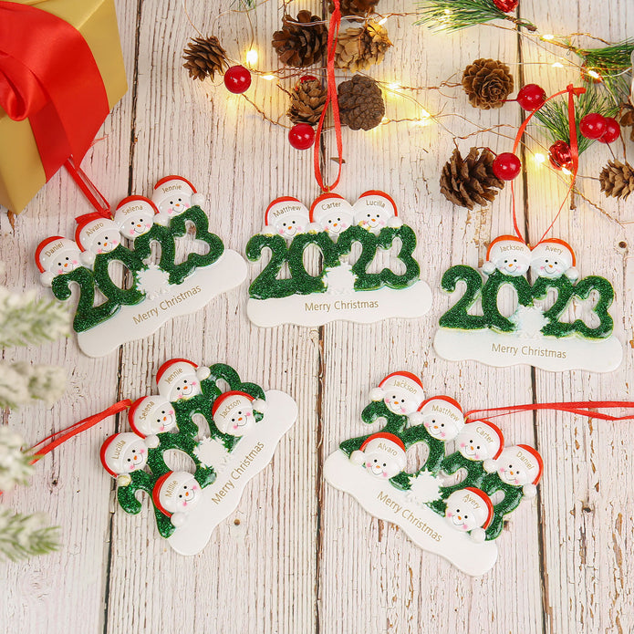 Personalised Christmas Ornament - handmade