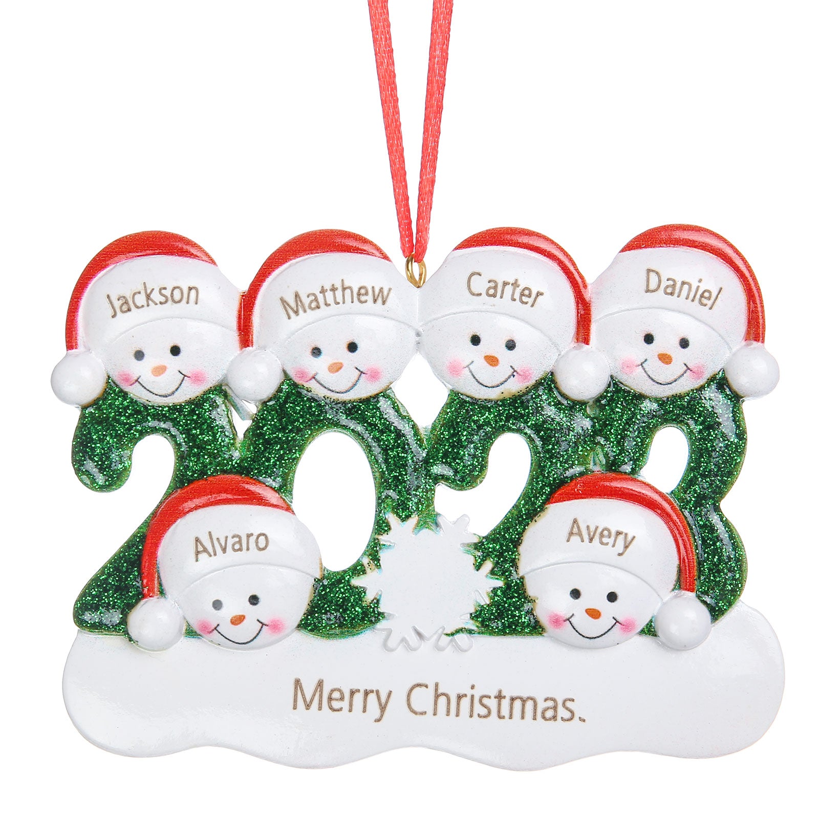 Personalised Christmas Ornament - handmade