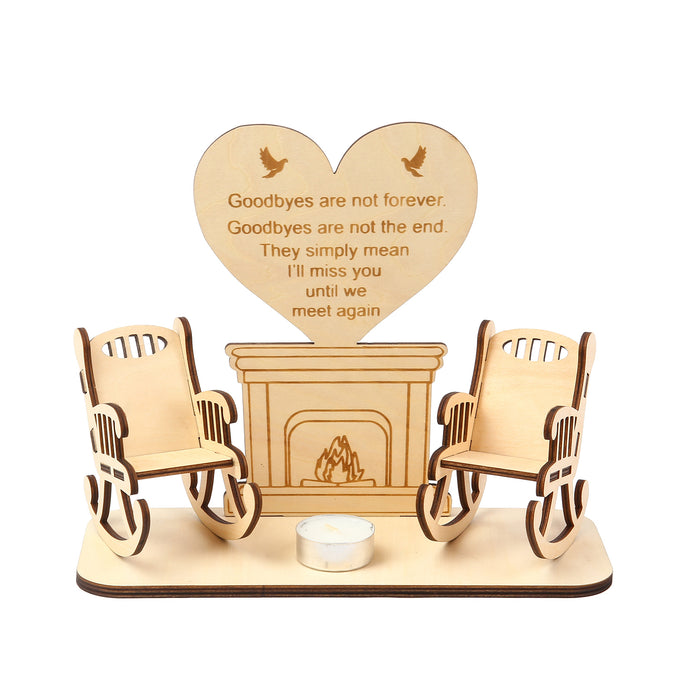 Personalised Heart-Shaped Ornaments - handmade